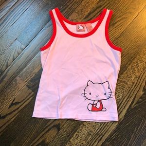 Hello kitty tank top| size small|
